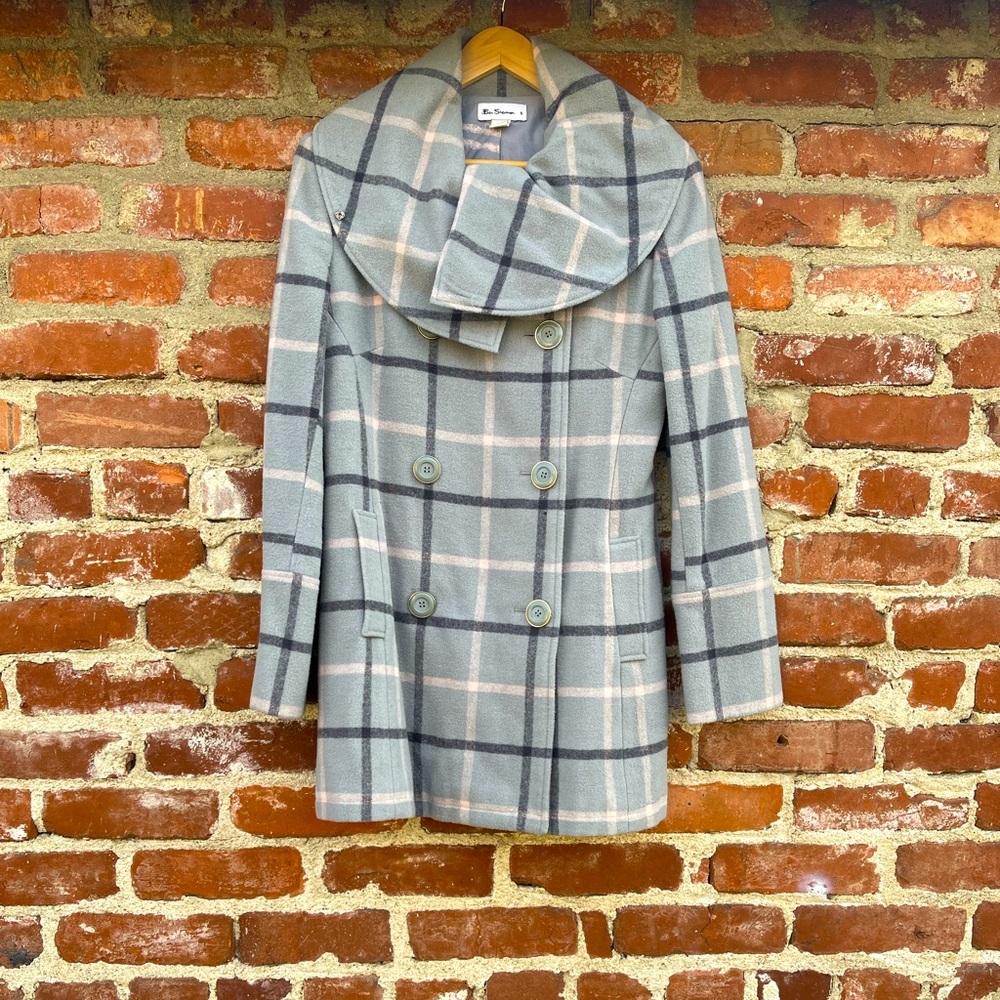 Ben Sherman Wool Blend Pea Coat